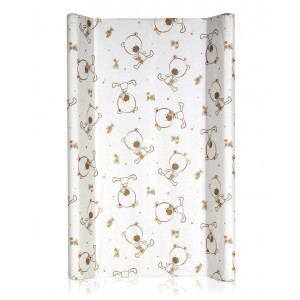 Pevná dvojhranná prebaľovacia podložka LORELLI 80x50cm, béžová